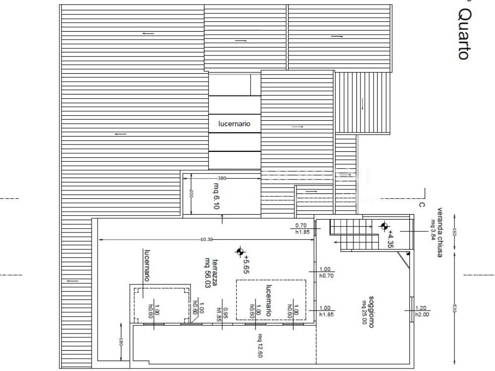 GOLDONI - PLANIMETRIA PIANO QUARTO