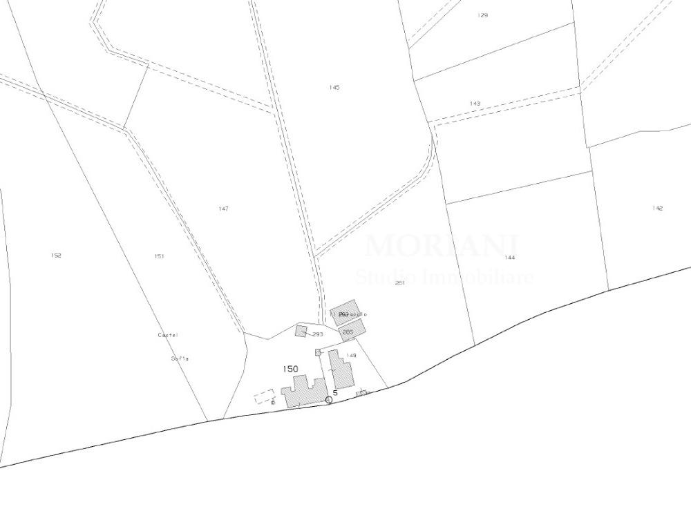 PODERE IL PERACCIO - MAPPA CASTEL SOFIA