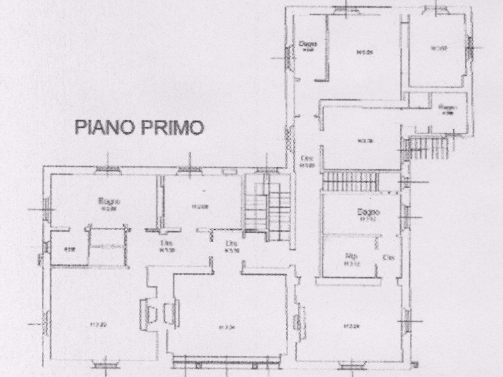 villa panoramica Belvedere - Pianta piano primo