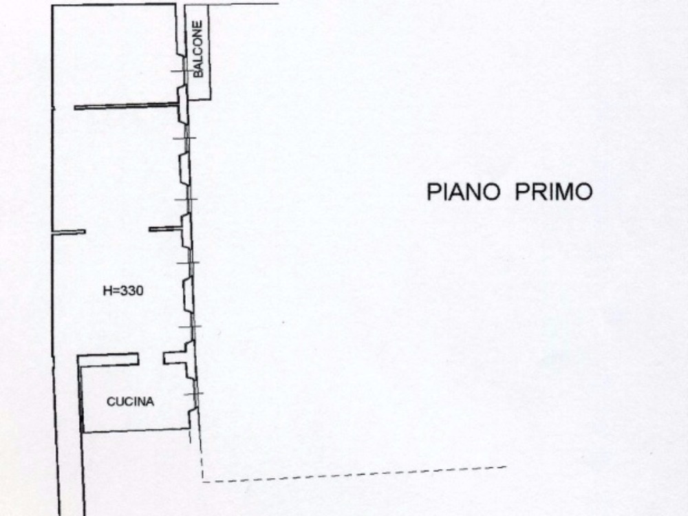 San Marco Pressi - Pianta appartamento grande