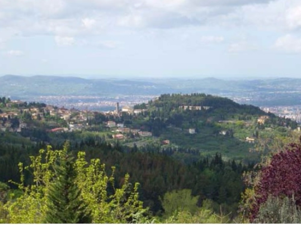 Fiesole Bosconi - Panorama dalla Villa su Fiesole e Firenze