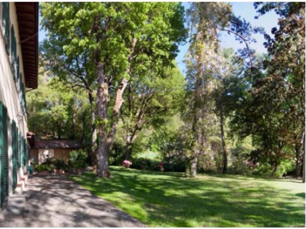 Fiesole Bosconi - Giardino sul lato meridionale